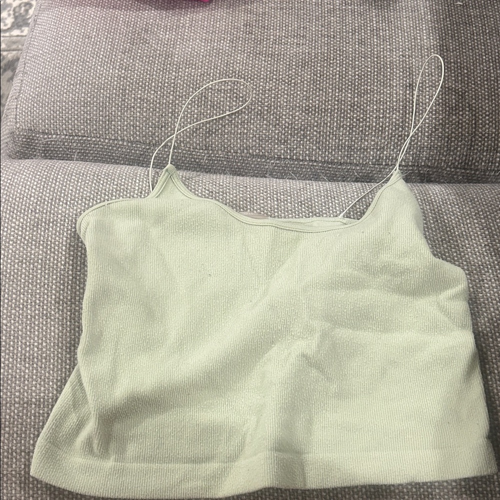 Uniqlo Mint Green Camisole Top